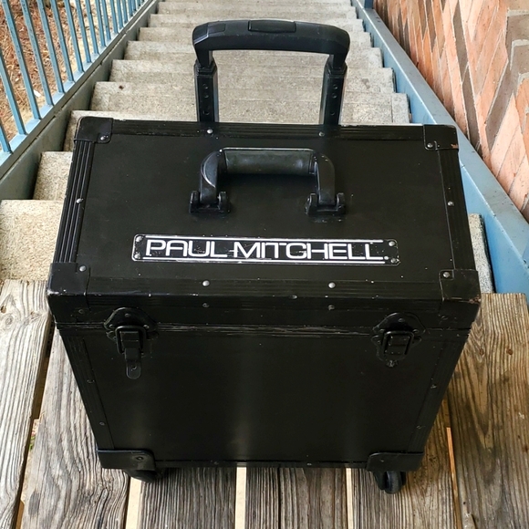 Paul Mitchell Other - Paul Mitchell Black Rolling Travel Case/Trunk For Cosmetologist & Barber